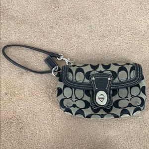 Coach wristlet